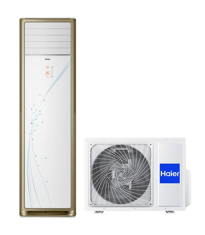 Haier HPU-24HE/DC Inverter Floor Standing Cabinet Air Conditioner 2 Ton With I-Kit