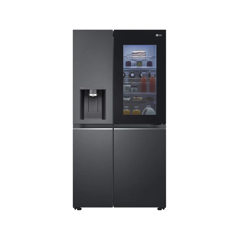 LG 22 CUFT Side by Side Refrigerator GR-X267CQES ThinQ